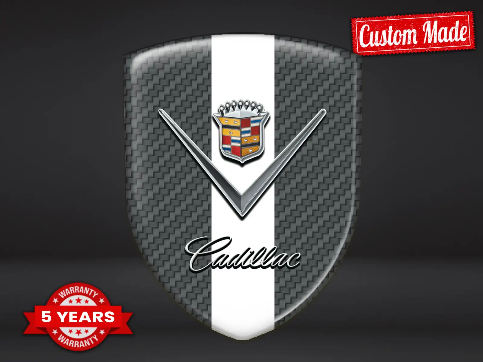 Cadillac Sticker Porte Auto Max Résistant Actuel Pro ST